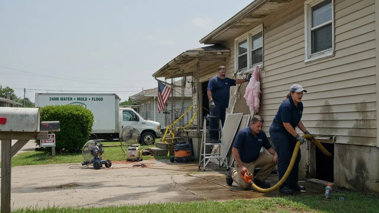 Water Damage Repair in Upperglade, WV near me